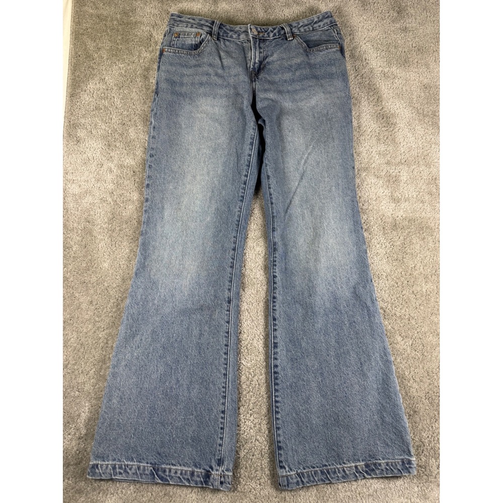 PacSun Jade Low Rise Bootcut Jeans Medium Wash Blue Denim Size 28